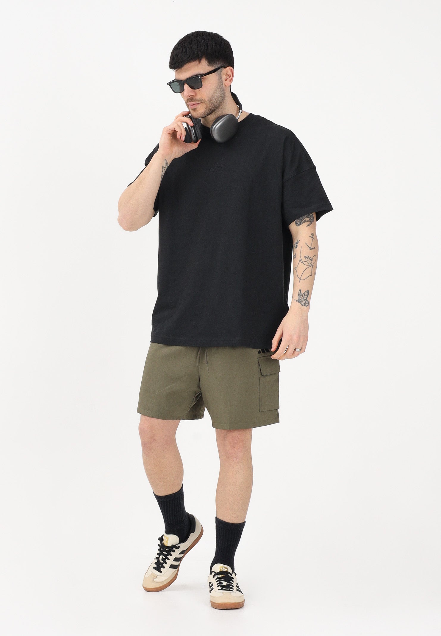 ADIDAS PERFORMANCE T-shirt a manica corta ALL SZN nera da uomo IY4150 . ADIDAS PERFORMANCE 
