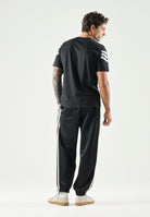 ADIDAS PERFORMANCE T-shirt a manica corta Future Icons 3-Stripes nera da uomo JD4877 . ADIDAS PERFORMANCE 