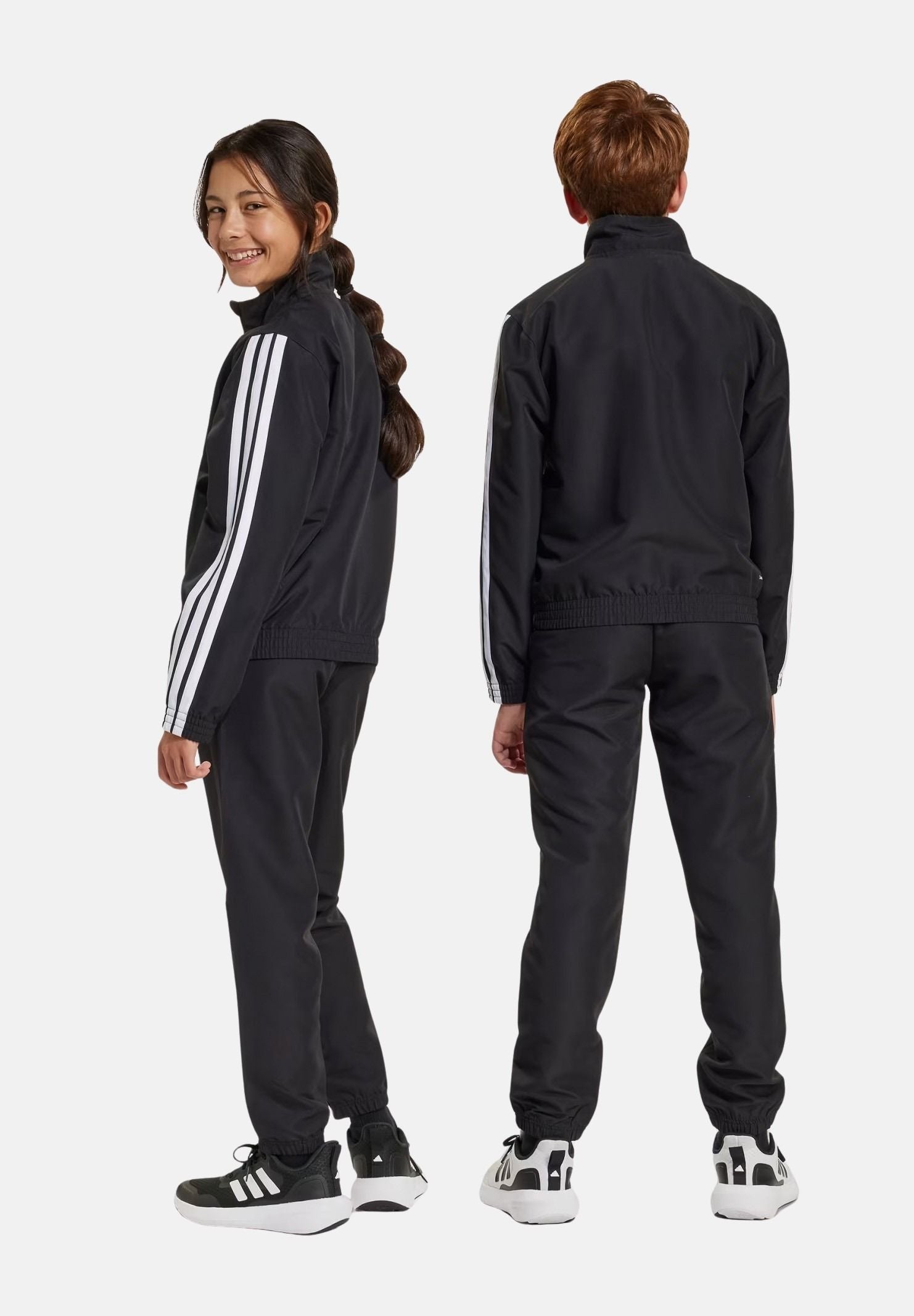 ADIDAS PERFORMANCE Tuta Climacool Essential nera per bambino e bambina JD6506 . ADIDAS PERFORMANCE 