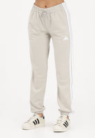 ADIDAS PERFORMANCE Pantalone sportivo Essentials 3-Stripes French Terry Cuffed beige da donna JE0049 . ADIDAS PERFORMANCE 