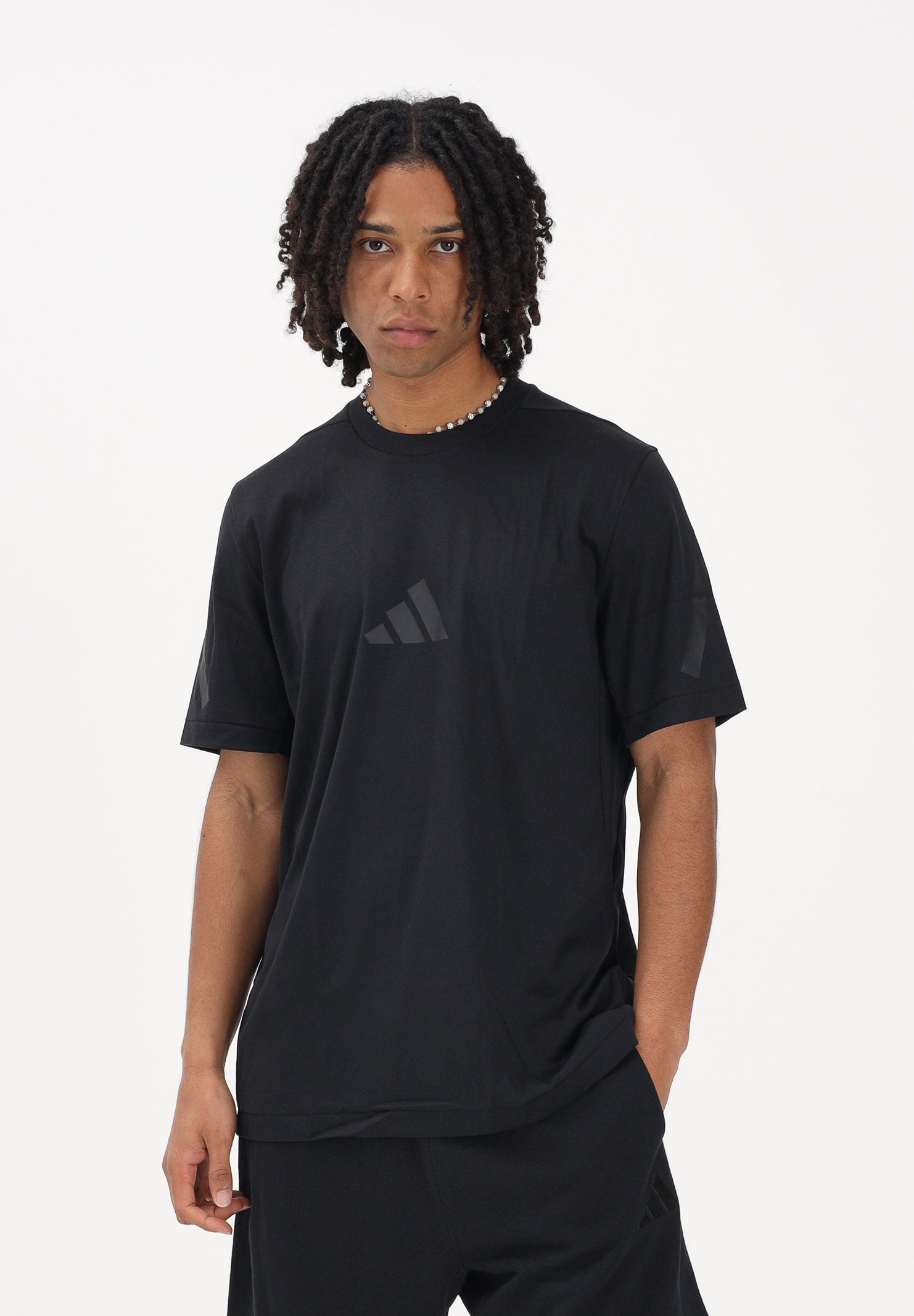ADIDAS PERFORMANCE T-shirt a manica corta Z.N.E. nera da uomo JE3069 . ADIDAS PERFORMANCE 