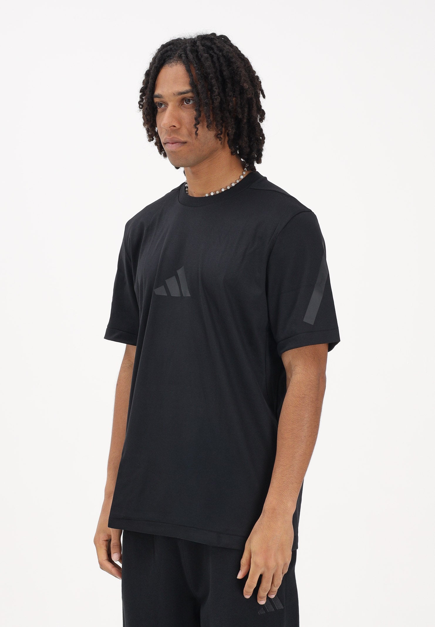 ADIDAS PERFORMANCE T-shirt a manica corta Z.N.E. nera da uomo JE3069 . ADIDAS PERFORMANCE 
