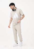ADIDAS PERFORMANCE Pantalone sportivo ESSENTIALS THREE STRIPES FRENCH TERRY beige da uomo JE6353 . ADIDAS PERFORMANCE 