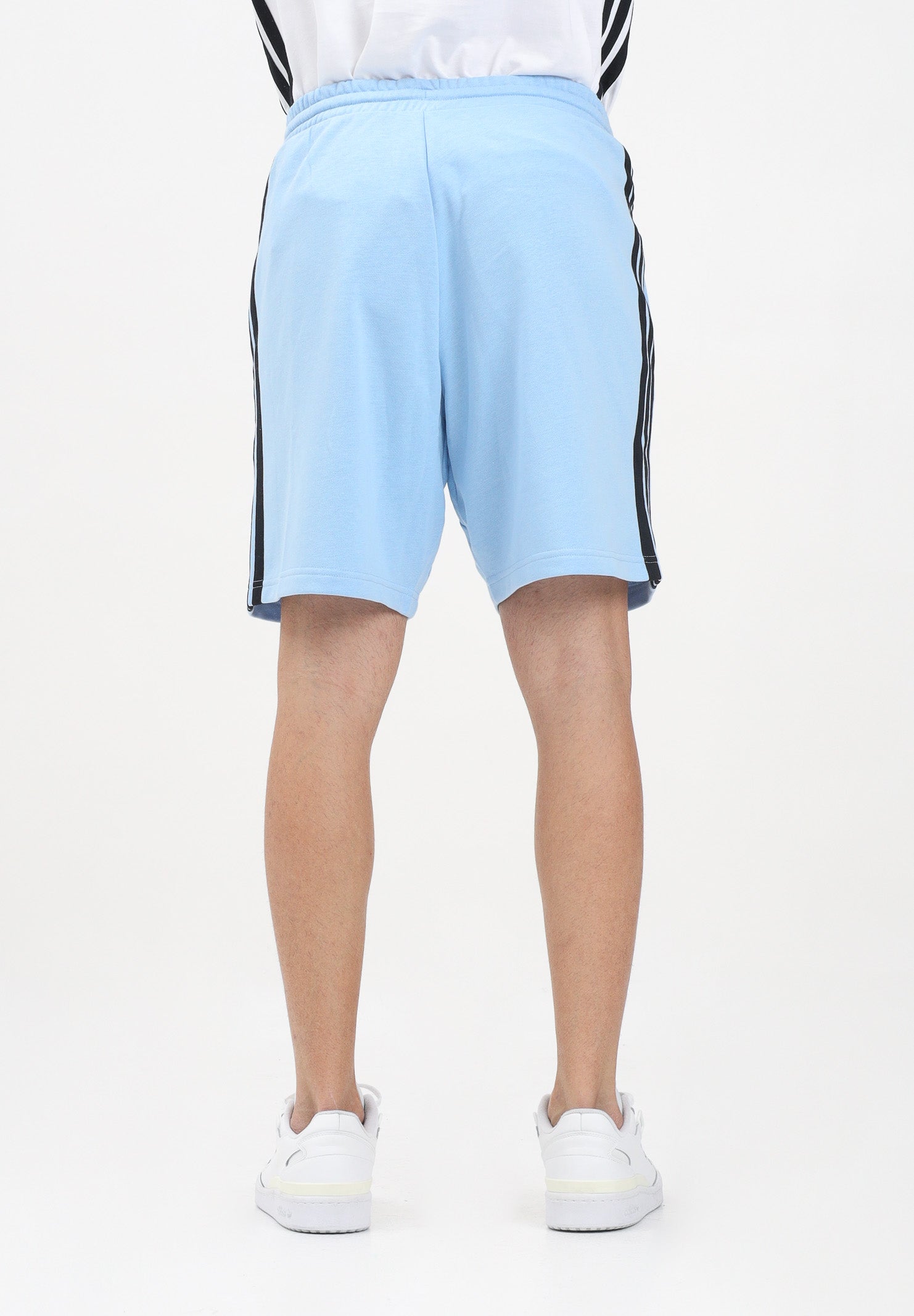 ADIDAS PERFORMANCE Shorts sportivo Train Essentials Piqué 3-Stripes azzurro da uomo JW1890 . ADIDAS PERFORMANCE 