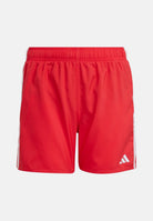 ADIDAS PERFORMANCE Shorts mare 3-STRIPES rosso da bambino JX5038 . ADIDAS PERFORMANCE 