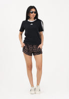 ADIDAS PERFORMANCE Shorts sportivo Seasonal Essentials Leopard Print Woven marrone da donna JZ0199 . ADIDAS PERFORMANCE 
