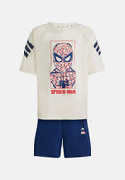 ADIDAS PERFORMANCE Completino MARVEL SPIDER-MAN blu e bianco da bambino JZ3544 . ADIDAS PERFORMANCE 