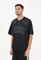 ADIDAS PERFORMANCE T-shirt a manica corta STADIUM GRAPHIC MESH nera da uomo JZ6853 . ADIDAS PERFORMANCE 