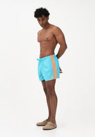ADIDAS PERFORMANCE Shorts mare 3 STRIPES turchese da uomo KA4907 . ADIDAS PERFORMANCE 