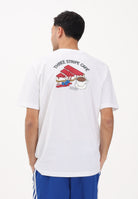 ADIDAS PERFORMANCE T-shirt a manica corta Coffee Cafe Cheesecake bianca da uomo KB2497 . ADIDAS PERFORMANCE 
