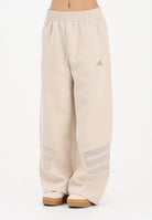 ADIDAS PERFORMANCE Pantalone sportivo Future Icons Three Stripes Open-Hem beige da donna KB4228 . ADIDAS PERFORMANCE 