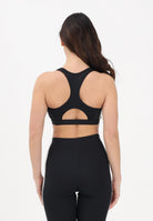 ADIDAS PERFORMANCE Top sportivo Optime Essentials Workout 3-Stripes Medium Support nero da donna KB4383 . ADIDAS PERFORMANCE 