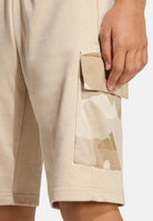 ADIDAS PERFORMANCE Shorts sportivo Seasonals Camo beige per bambino e bambina KB6843 . ADIDAS PERFORMANCE 