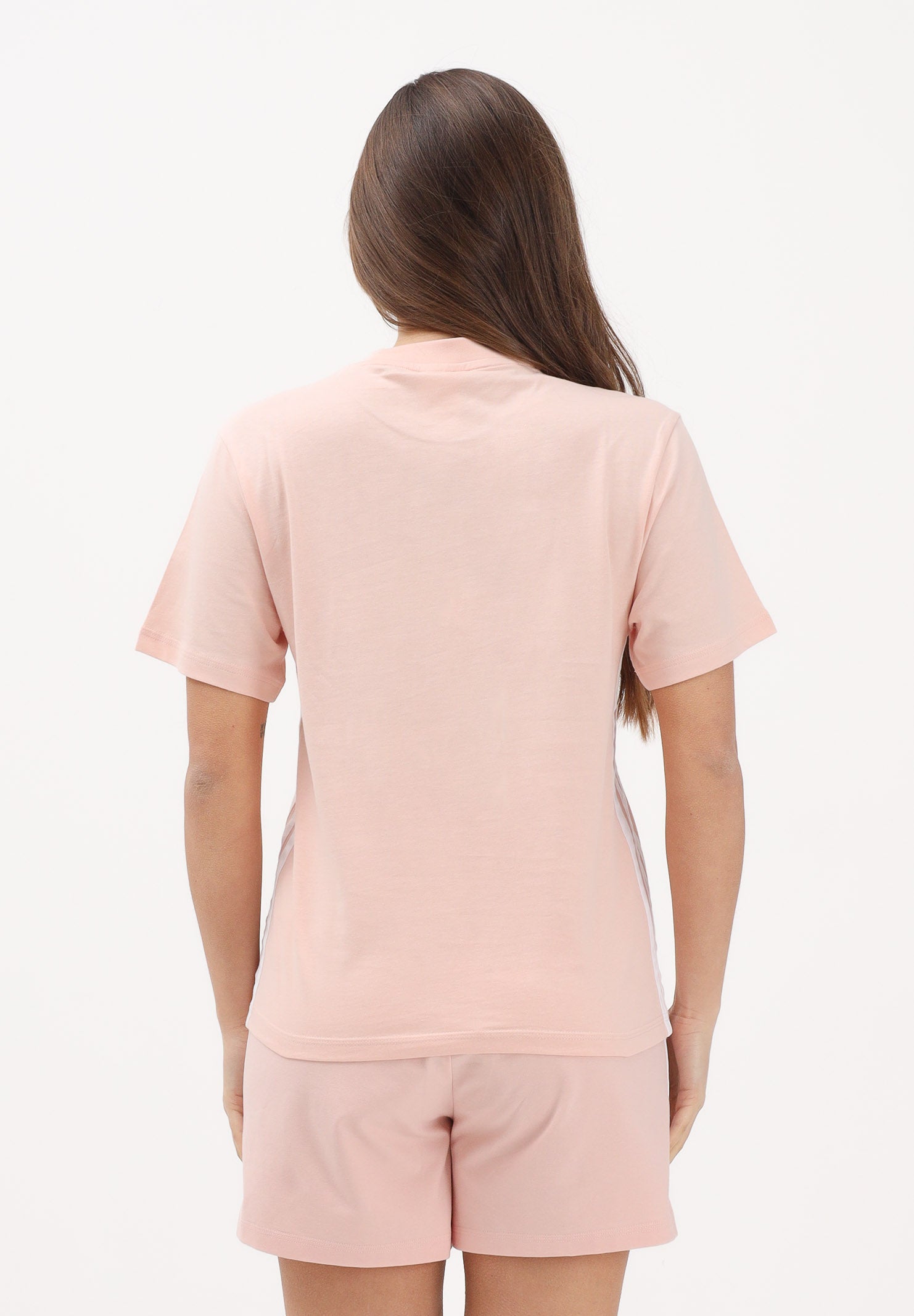 ADIDAS PERFORMANCE T-shirt a manica corta Essentials rosa da donna KB7120 . ADIDAS PERFORMANCE 