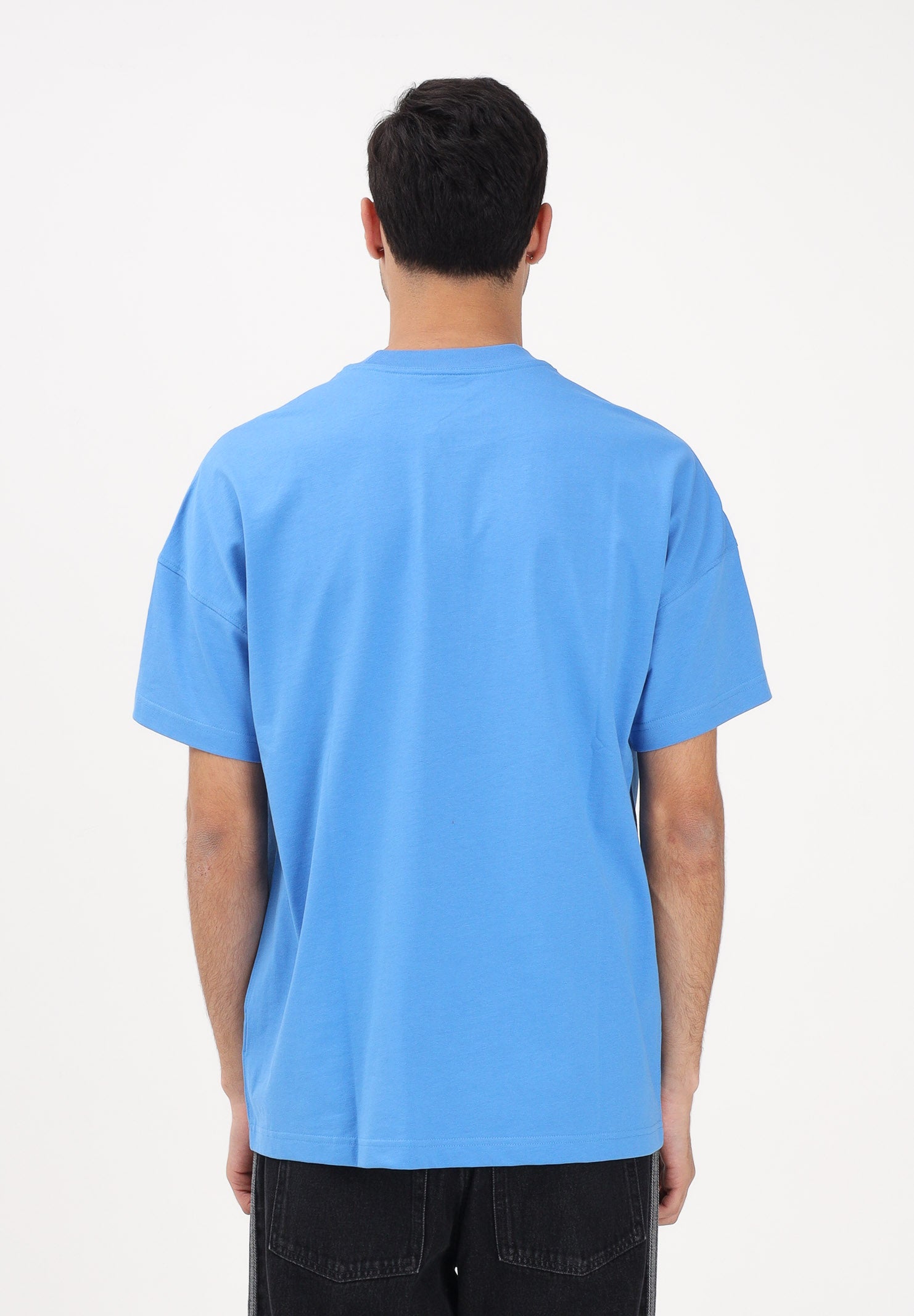 ADIDAS PERFORMANCE T-shirt a manica corta ALL SZN azzurra da uomo KC3188 . ADIDAS PERFORMANCE 