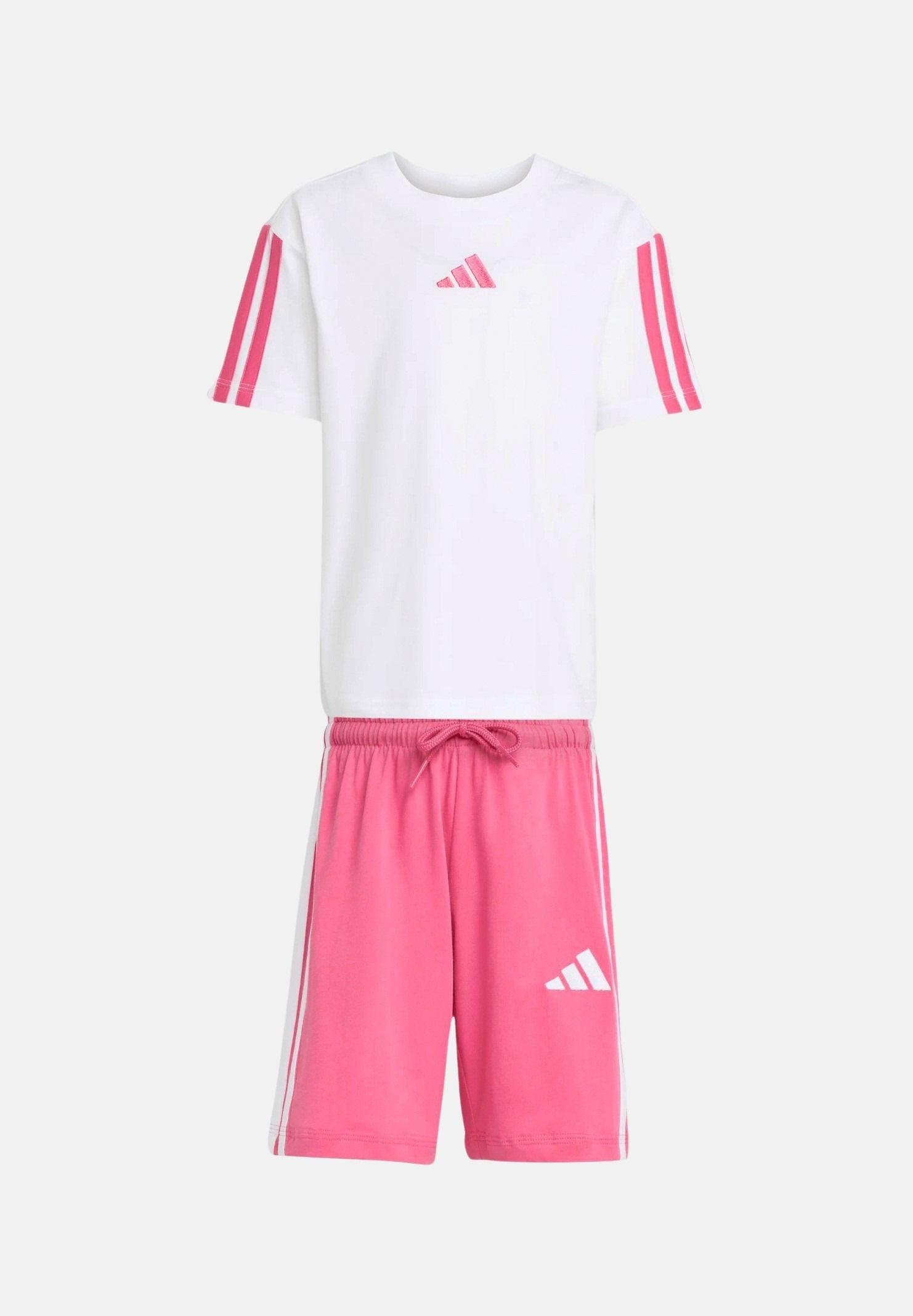 ADIDAS PERFORMANCE Completino Essentials bianco e rosa da bambina KC6147 . ADIDAS PERFORMANCE 