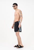 ADIDAS PERFORMANCE Shorts mare 3-Stripes nero da uomo KD3472 . ADIDAS PERFORMANCE 