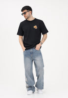 ADIDAS PERFORMANCE T-shirt a manica corta nera da uomo con grafica Snack Bubble Gum KD3933 . ADIDAS PERFORMANCE 