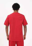 ADIDAS PERFORMANCE T-shirt a manica corta Essential Three Stripes Single Jersey rossa da uomo KD4865 . ADIDAS PERFORMANCE 