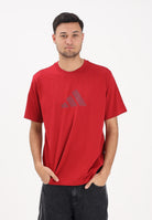 ADIDAS PERFORMANCE T-shirt a manica corta FUTURE ICONS rossa da uomo KD5183 . ADIDAS PERFORMANCE 