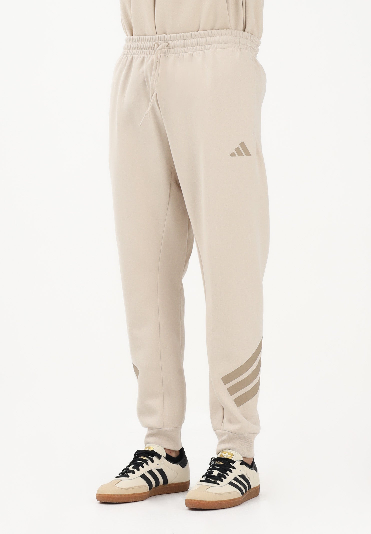 ADIDAS PERFORMANCE Pantalone sportivo Future Icons 3-Stripes beige da uomo KD5206 . ADIDAS PERFORMANCE 