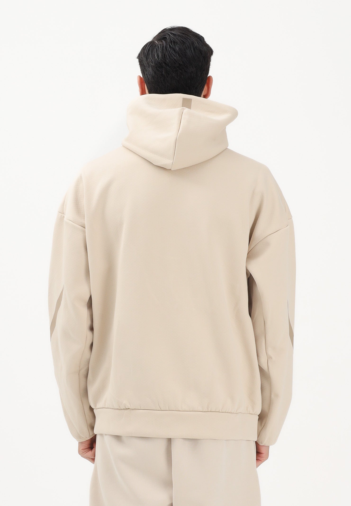 ADIDAS PERFORMANCE Felpa con zip Z.N.E. beige da uomo KE4680 . ADIDAS PERFORMANCE 