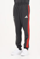 ADIDAS PERFORMANCE Pantalone sportivo DNA del Team Audi Revolut F1® grigio e rosso da uomo KE6783 . ADIDAS PERFORMANCE 