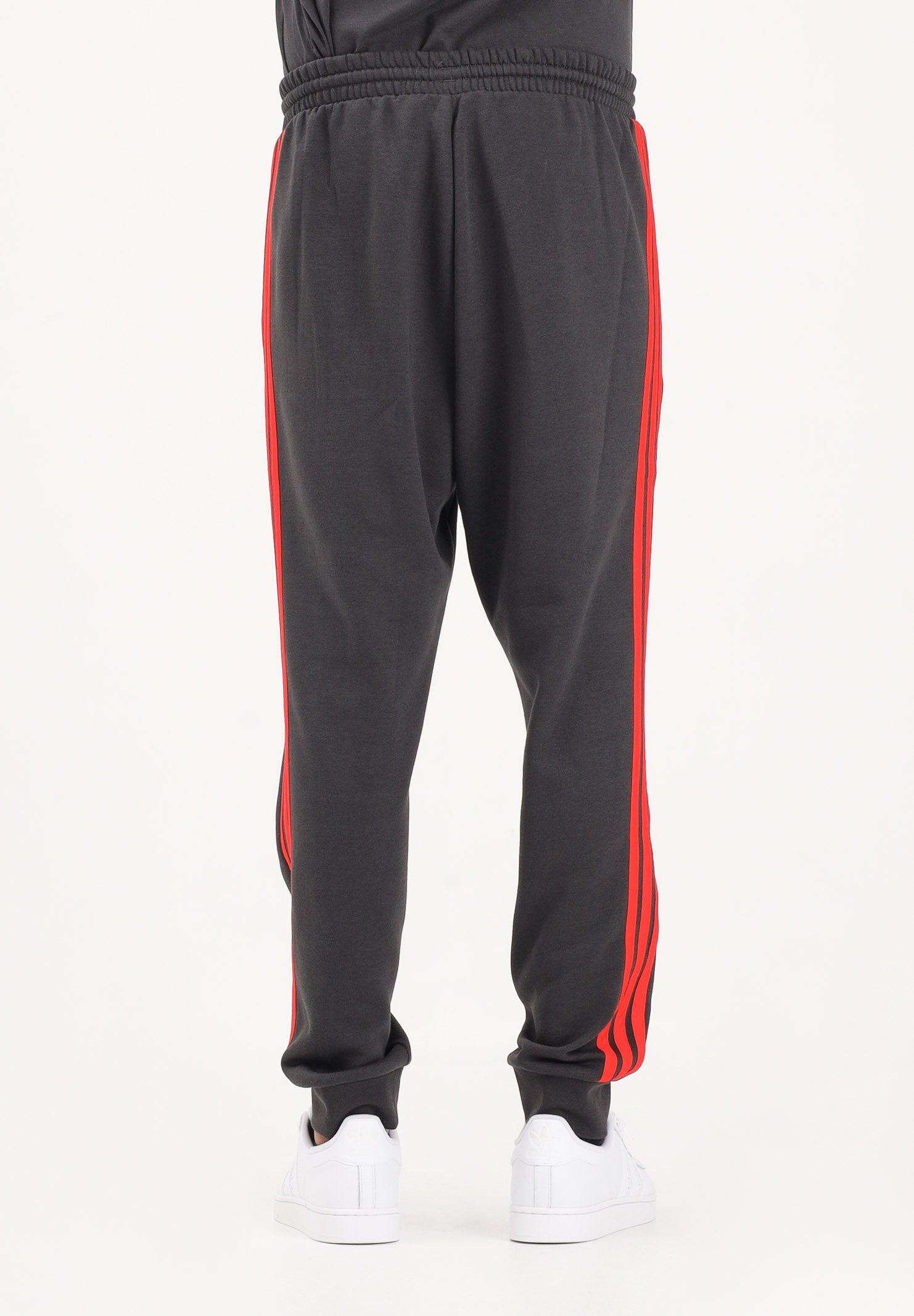 ADIDAS PERFORMANCE Pantalone sportivo DNA del Team Audi Revolut F1® grigio e rosso da uomo KE6783 . ADIDAS PERFORMANCE 