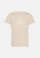 ADIDAS PERFORMANCE T-shirt a manica corta ANIMAL PRINT beige da bambina KG0103 . ADIDAS PERFORMANCE 