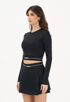 ADIDAS PERFORMANCE Top a manica lunga Hyperglam nero da donna KR2783 . ADIDAS PERFORMANCE 