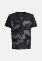 ADIDAS PERFORMANCE T-shirt a manica corta CAMO nera per bambino e bambina KS1518 . ADIDAS PERFORMANCE 