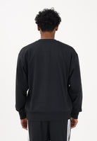 ADIDAS PERFORMANCE Felpa girocollo Essentials Feel Cozy nera da uomo JE3837 . ADIDAS PERFORMANCE 