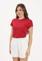 ADIDAS PERFORMANCE T-shirt a manica corta Future Icons Small Logo rossa da donna KD7720 . ADIDAS PERFORMANCE 