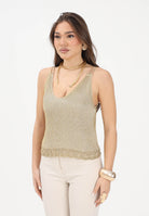 AKEP Top oro da donna CNKD13028 V1 AKEP 