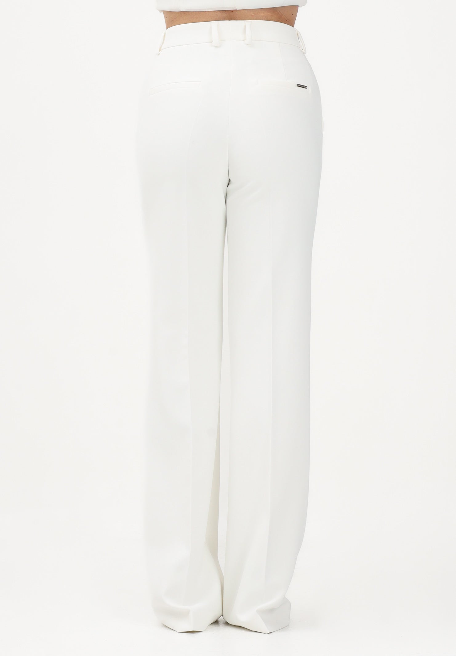 ALMA SANCHEZ Pantalone elegante Mayara bianco da donna AS26011TC MI ALMA SANCHEZ 