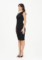 ALMA SANCHEZ Abito midi Alial nero da donna AS26059EL NE ALMA SANCHEZ 