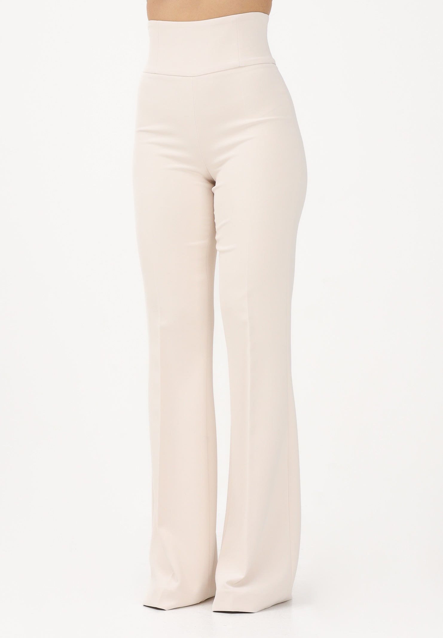 ALMA SANCHEZ Pantalone elegante Maxil panna da donna AS26015T MA ALMA SANCHEZ 
