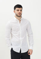 ARMANI EXCHANGE Camicia a manica lunga bianca da uomo 8NZC31ZN28Z 1100 ARMANI EXCHANGE 