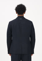 ARMANI EXCHANGE Giacca in lino blu da uomo 8NZG15ZNFNZ 1583 ARMANI EXCHANGE 
