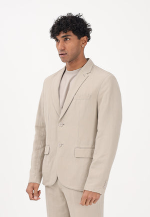 ARMANI EXCHANGE Giacca in lino beige da uomo 8NZG15ZNFNZ 1724 ARMANI EXCHANGE 