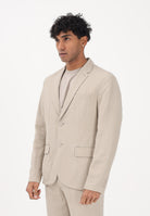 ARMANI EXCHANGE Giacca in lino beige da uomo 8NZG15ZNFNZ 1724 ARMANI EXCHANGE 