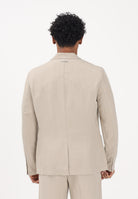 ARMANI EXCHANGE Giacca in lino beige da uomo 8NZG15ZNFNZ 1724 ARMANI EXCHANGE 