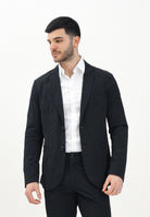 ARMANI EXCHANGE Giacca monopetto nera da uomo 8NZG49ZNYZZ 1200 ARMANI EXCHANGE 