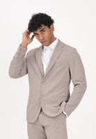 ARMANI EXCHANGE Giacca monopetto beige da uomo 8NZG49ZNYZZ U6107 ARMANI EXCHANGE 