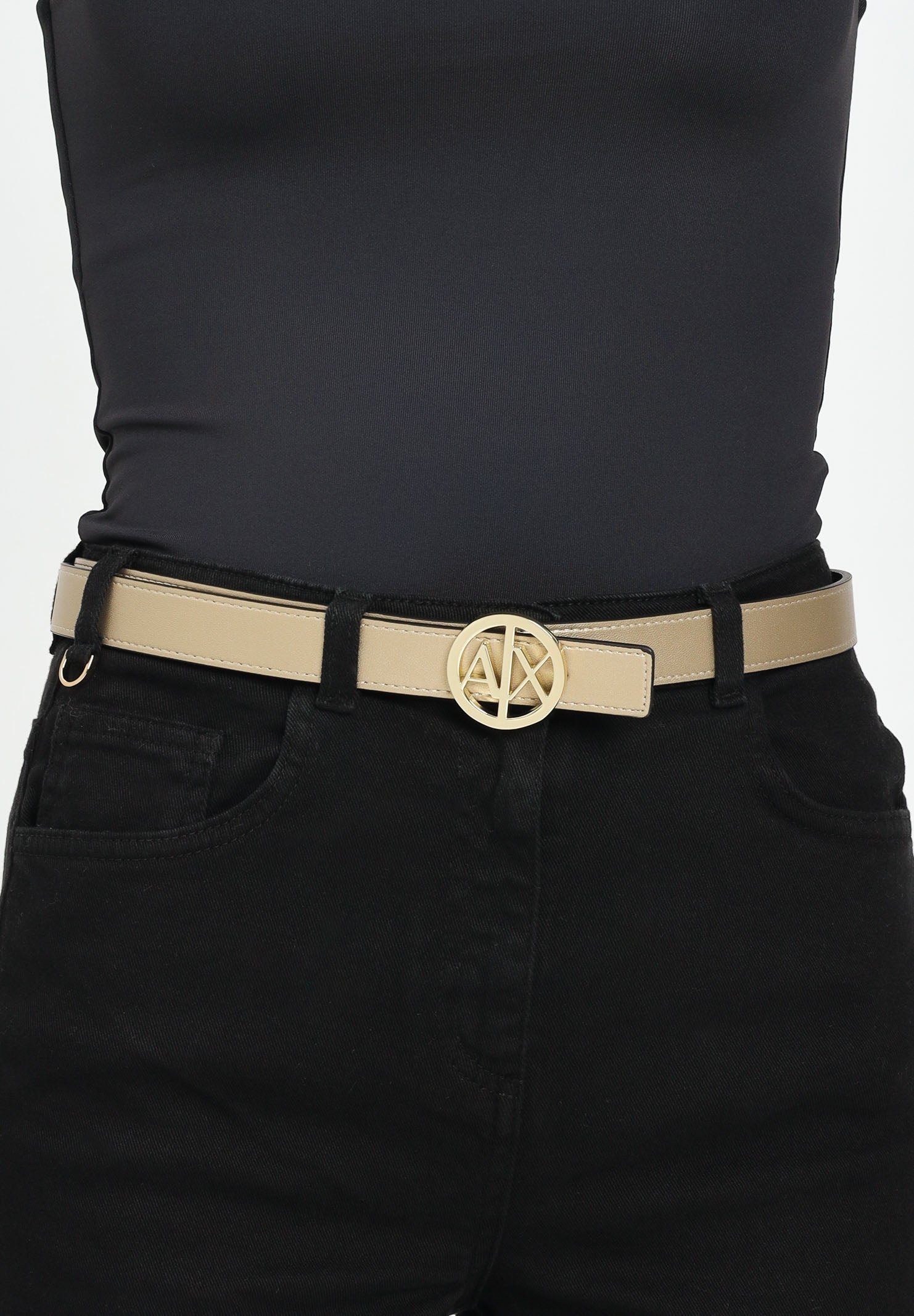 ARMANI EXCHANGE Cintura bicolore da donna 9411180A877 77520 ARMANI EXCHANGE 