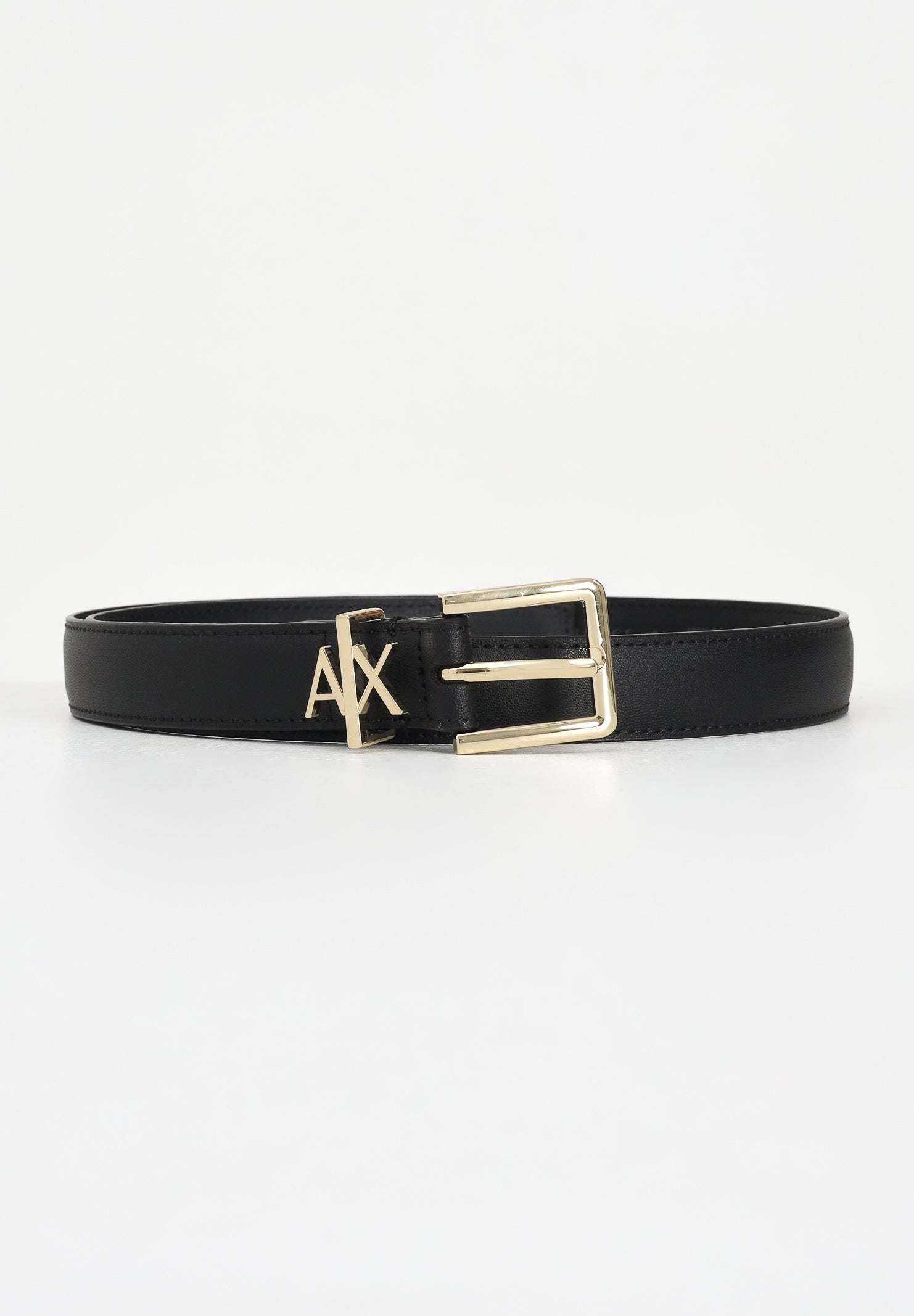 ARMANI EXCHANGE Cintura nera da donna con fibbia A|X 9411824R759 00020 ARMANI EXCHANGE 