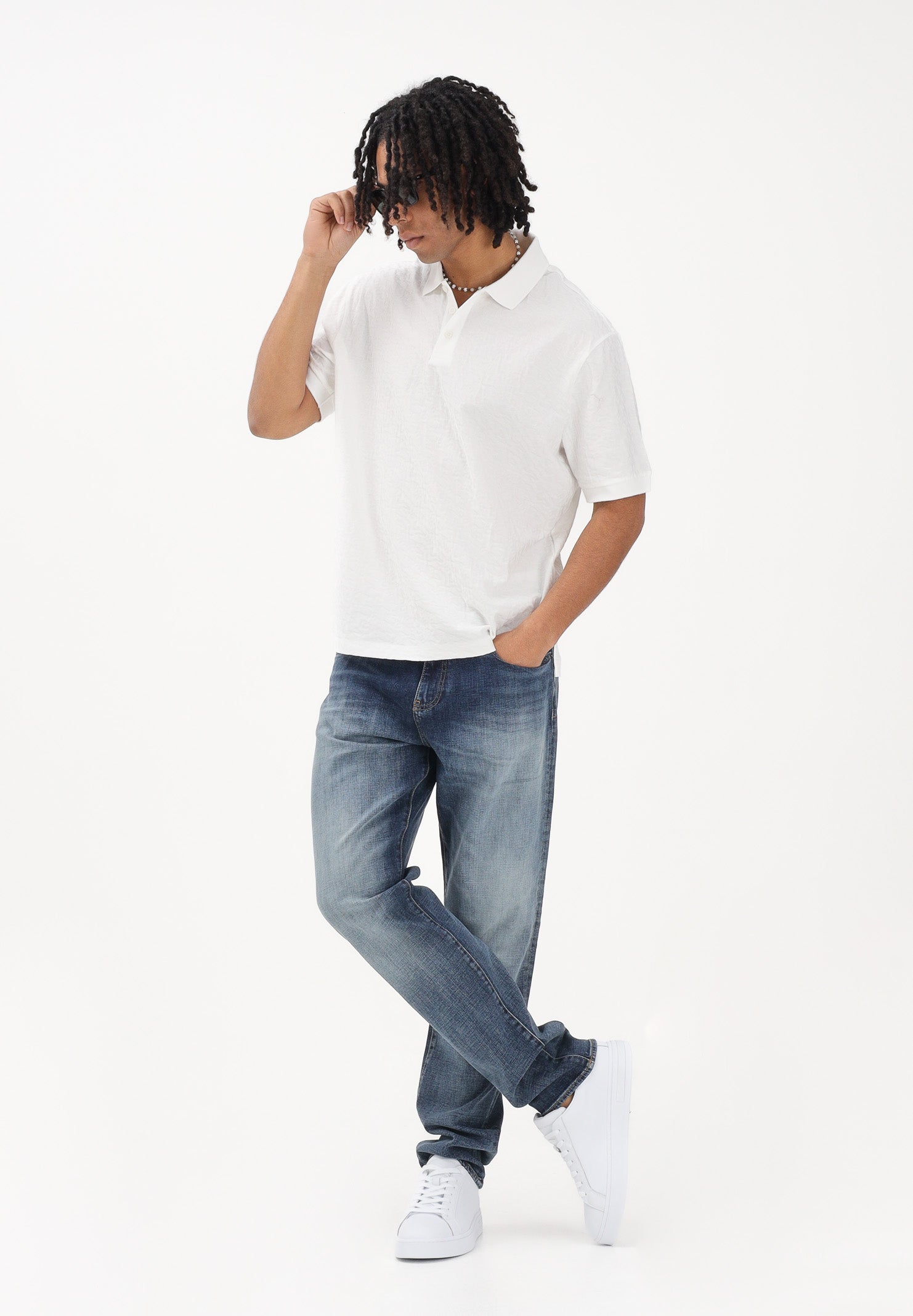 ARMANI EXCHANGE Jeans in denim medio da uomo XM000049AF24012 MB001 ARMANI EXCHANGE 