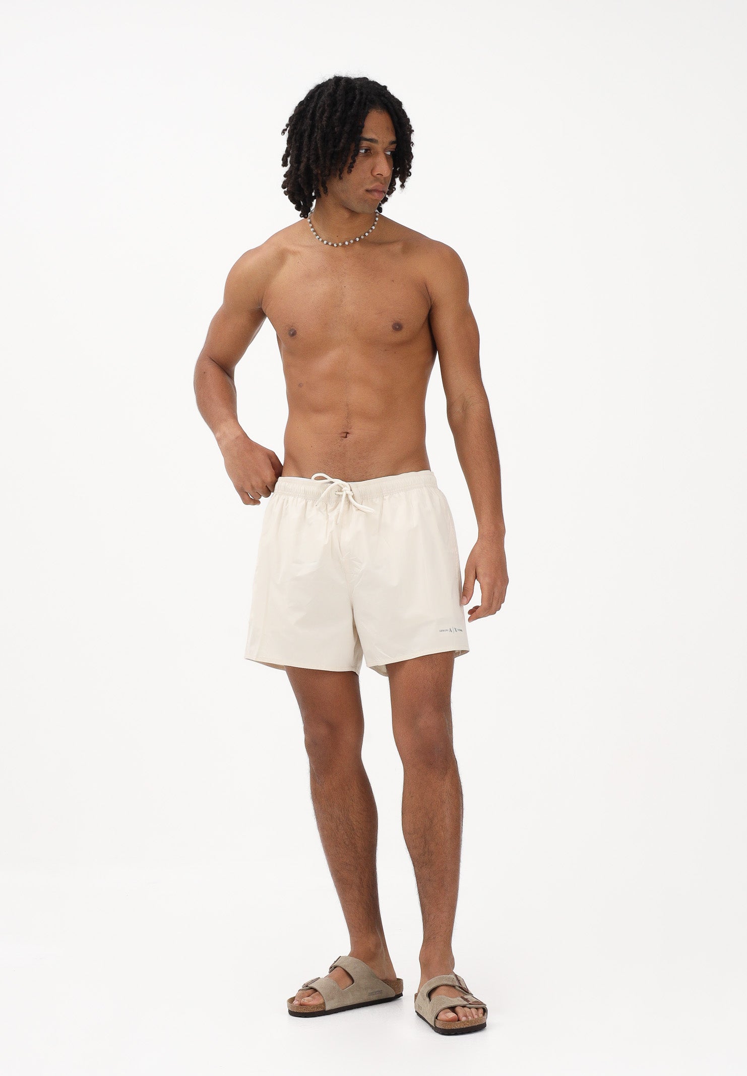 ARMANI EXCHANGE Shorts mare panna da uomo XM000829AF22576 U1074 ARMANI EXCHANGE 