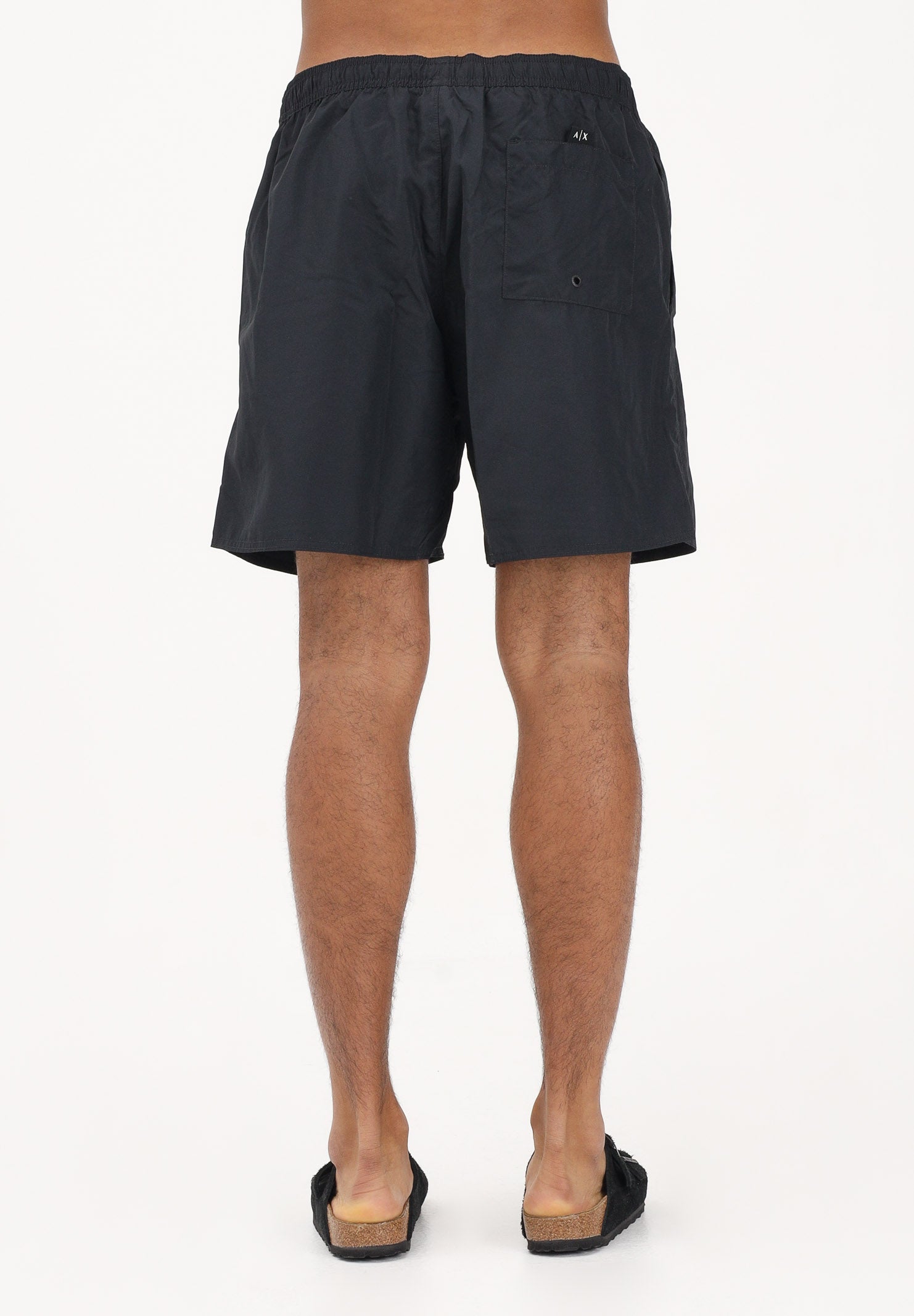 ARMANI EXCHANGE Shorts mare nero da uomo con logo XM000832AF22573 UC001 ARMANI EXCHANGE 