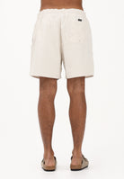 ARMANI EXCHANGE Shorts mare panna da uomo con stampa a righe XM000832AF22585 U1074 ARMANI EXCHANGE 